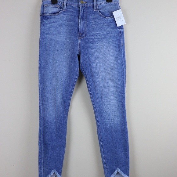 FRAME Ali High Rise Cigarette NWT 28